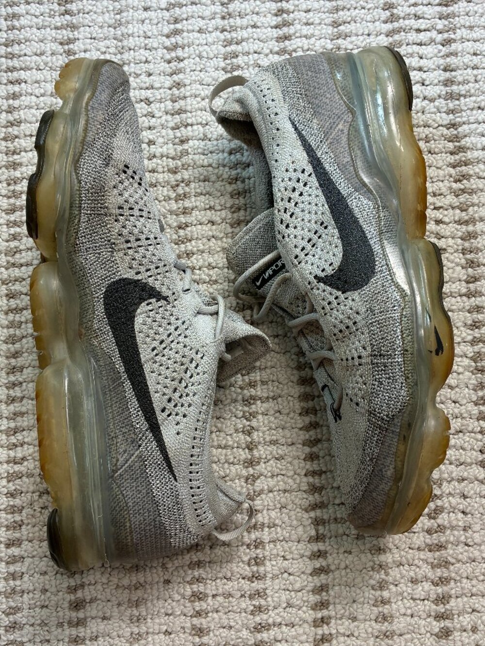 Nike Air VaporMax 2023 Flyknit Pure Platinum Anthracite DV1678-004 Size 11.5